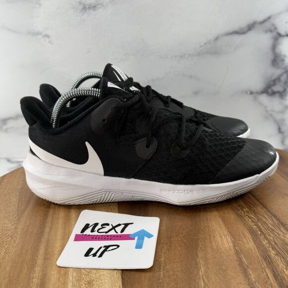Women’s size 7.5-Nike Zoom Hyperspeed Court Black Volleyball Sneakers CI2963 010 - Picture 3 of 9